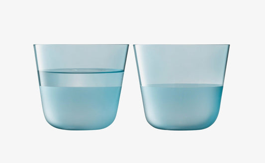 Arc Contrast Tumbler 9oz Sky - Set of 2