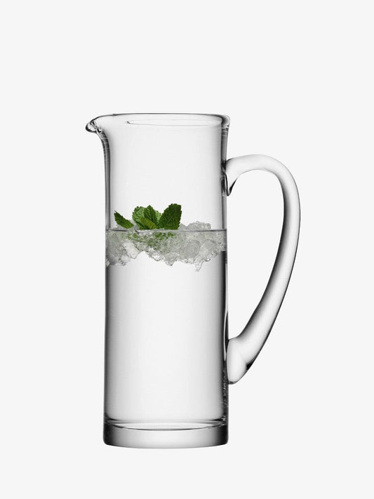 Basis Mouthblown Glass Jug, 51 Oz.