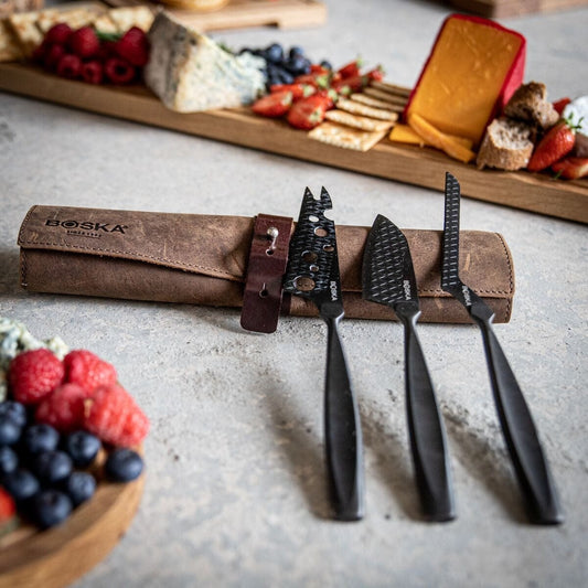 Boska Monaco Dark Cheese Knife Set