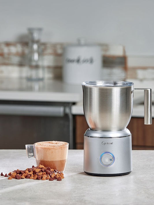 Capresso Automatic Milk Frother & Hot Chocolate Maker w/ SS Pitcher