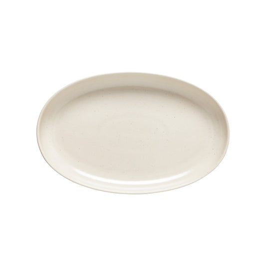 Casafina Pacifica 13" Oval Platter - Vanilla