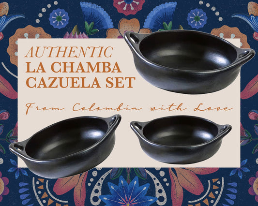 Authentic Chamba Cazuela 3-Piece Set