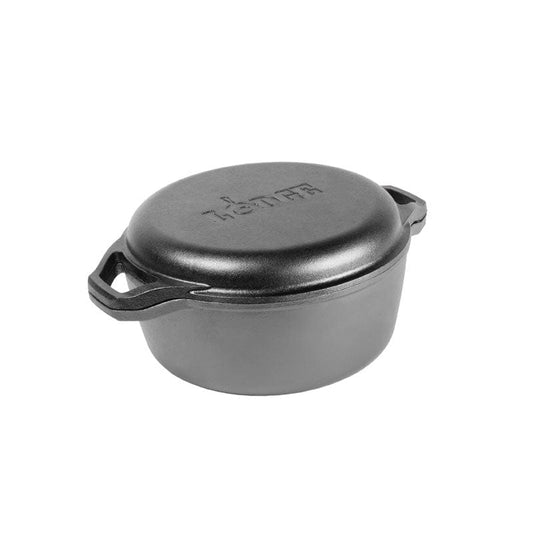 Lodge Chef Double Dutch Oven, 6 Qt.