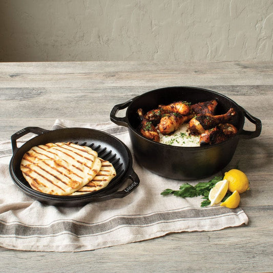 Lodge Chef Double Dutch Oven, 6 Qt.