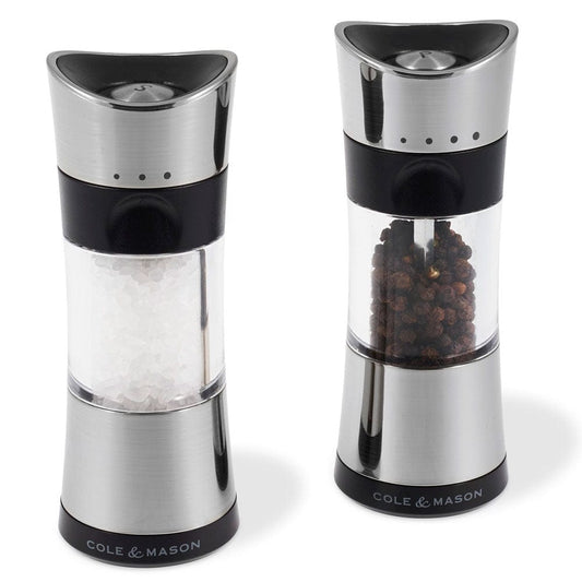 Cole & Mason Horsham Salt & Pepper Set, Chrome