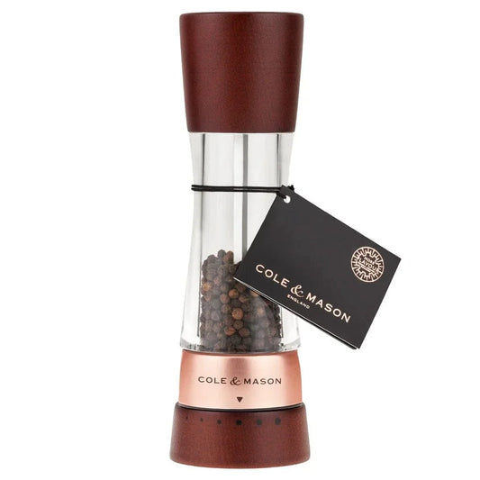 Cole & Mason Pepper Mill, Chestnut Rose Gold
