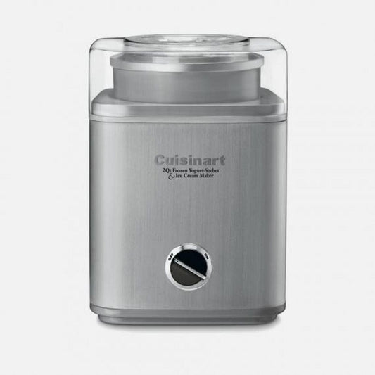 Cuisinart Pure Indulgence® 2 Quart Frozen Yogurt, Sorbet & Ice Cream Maker, Brushed Chrome