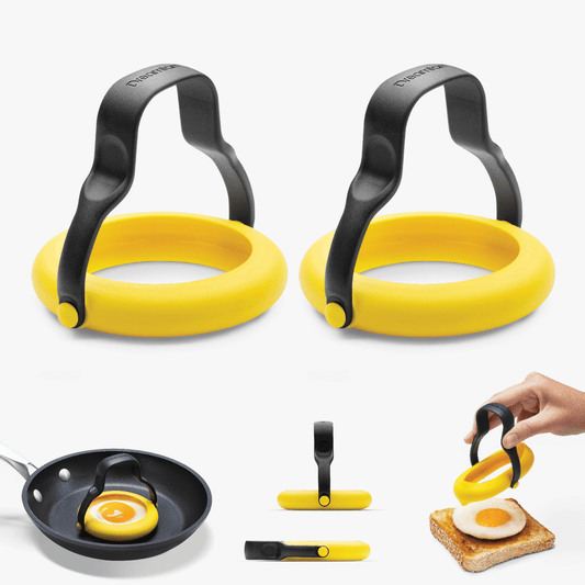 Dreamfarm Flegg Flip/Serve Egg Rings, Set of Two
