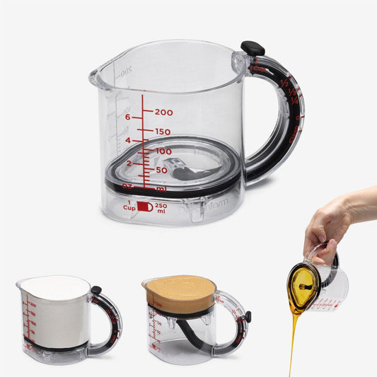Dreamfarm Upcup All-in-One Adjustable Measuring Cup, 1 Cup