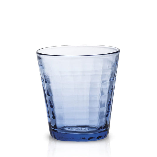 Duralex Prisme Made in France Glass Tumbler - Marine - 7 3/8 oz