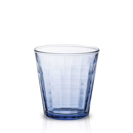 Duralex Prisme Made in France Glass Tumbler - Marine - Set of 4 - 5 5/8 oz