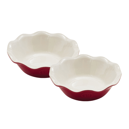 Emile Henry Mini Pie, Rouge Set of 2