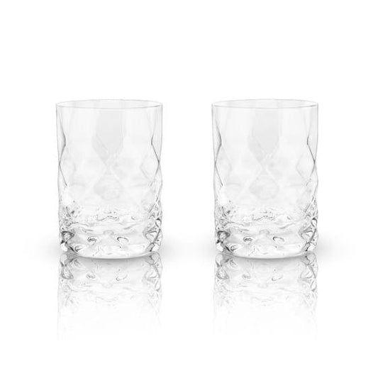Gem Crystal Tumblers by Viski - Set of 2