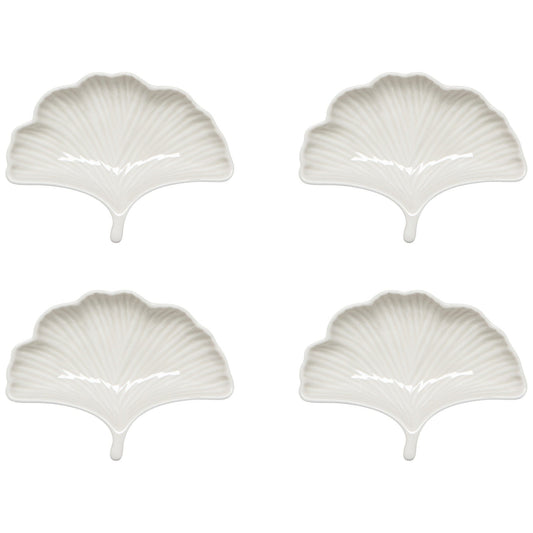 Danica Ginkgo Dipping Dishes - Set of 4