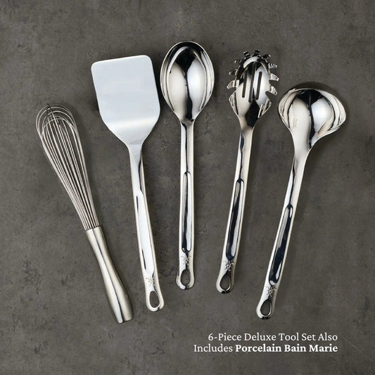 Hestan Provisions Stainless Steel Deluxe Tools - 6 Piece Set