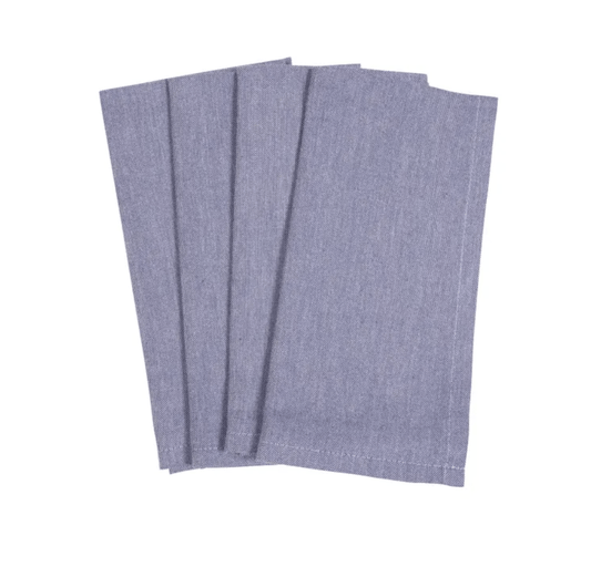 KAF Chambray Napkin - Navy Set of 4