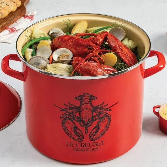 Le Creuset 20 Quart Lobster Stockpot, Carmin