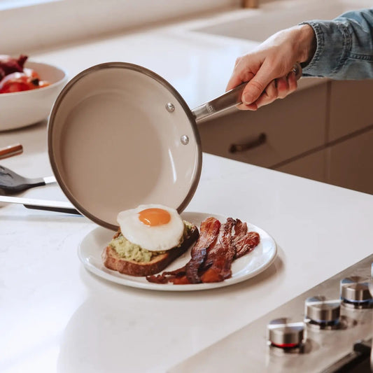 Made In CeramiClad 2.0 Non-Stick Fry Pan - Ceramic Coating, no PFAS, No PFOA - Made in Italy - 8", 10", 12""
