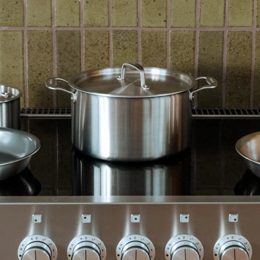 Made In 5-Ply Stainless Steel Stockpot with Lid, 12 Quart