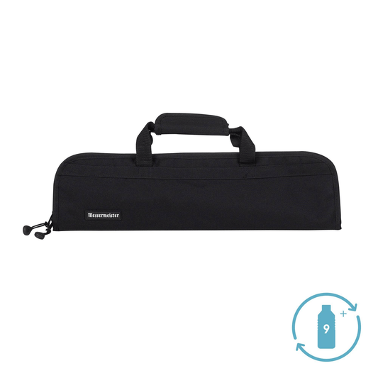 Messermeister - Preservation Black Knife Roll Bag - 5 Pocket