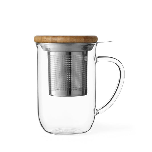 Viva Scandinavia Minima Balance Glass Tea Mug - 17oz.