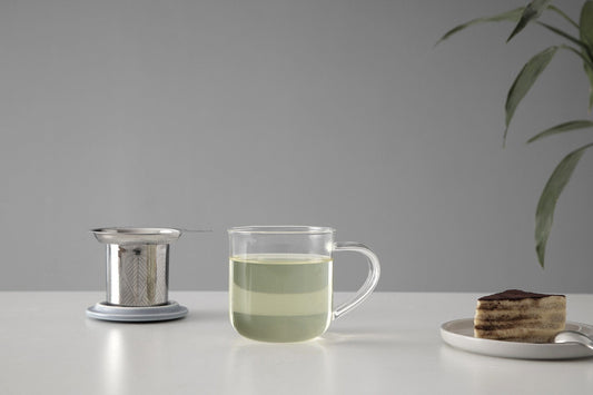 Viva Scandinavia Minima Eva Infuser Mug, 14oz. - Hazy Blue