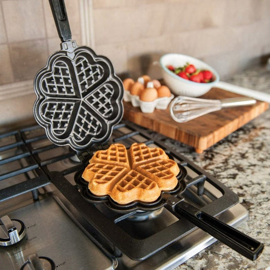 Nordic Ware Sweetheart Stovetop Belgian Waffler