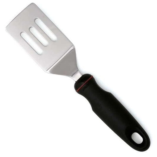 Norpro Grip-EZ Stainless Steel Short Slotted Turner - 9"
