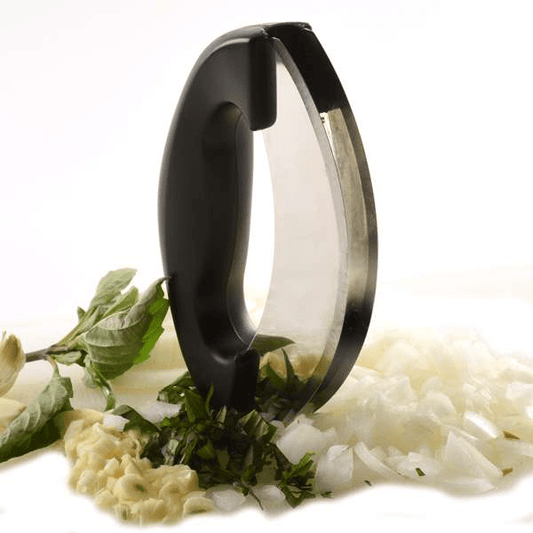 Norpro Stainless Steel Mezzaluna - 6"