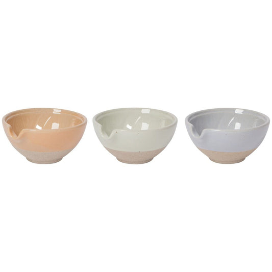 Aster Mini Spout Bowl - Set of 3