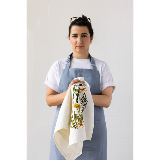 Now Designs by Danica Bees & Blooms Terry Dishtowel