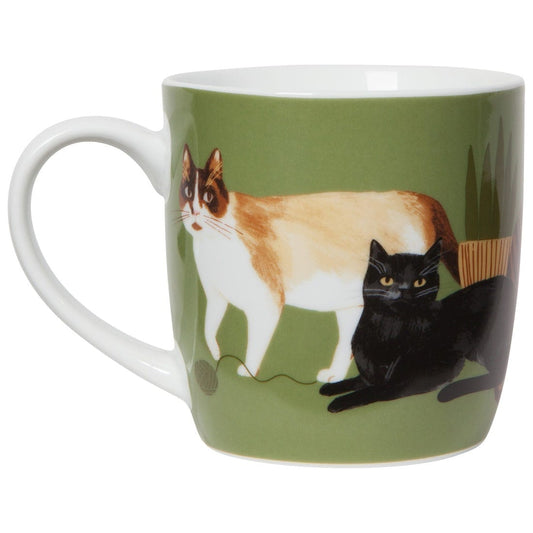Now Designs by Danica Cat Collective Porcelain Mug - 12 oz.