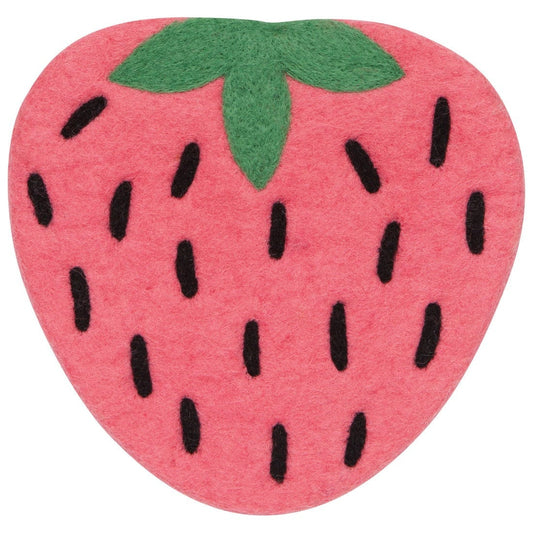 Danica Now Designs - Danica Jubilee - Berry Sweet Felt Wool Trivet