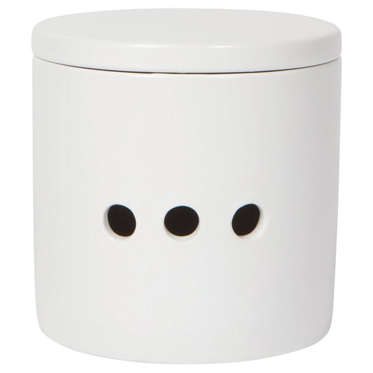 Now Designs by Danica Matte White Garlic Keeper