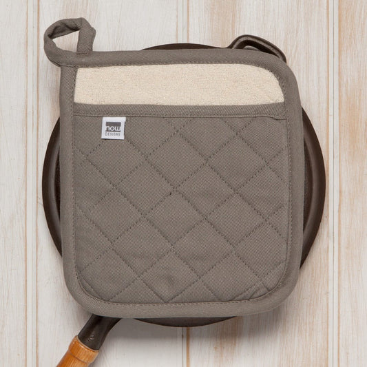 Now Designs by Danica Superior London Gray Potholder