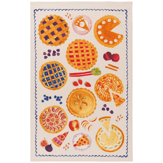 Now Designs by Danica Sweet as Pie Printed Cotton Dishtowel