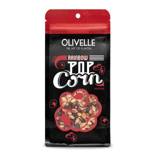 Olivelle Rainbow Popcorn, 8 oz.