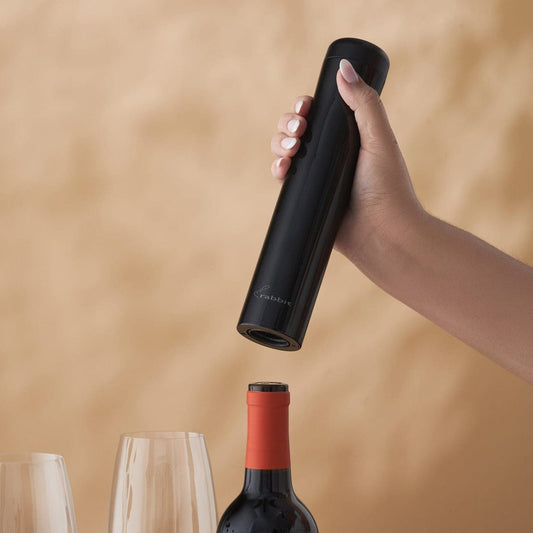 Rabbit Automatic Electric Corkscrew - Black