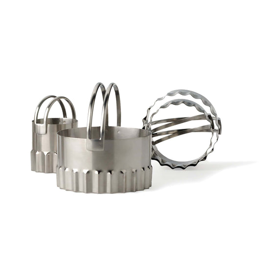 Round Rippled Biscuit Cutters