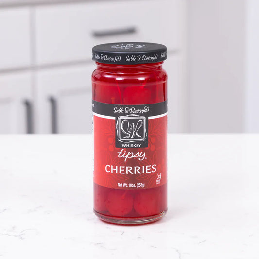 Sable & Rosenfeld Whiskey Tipsy Cherries - 10 oz.