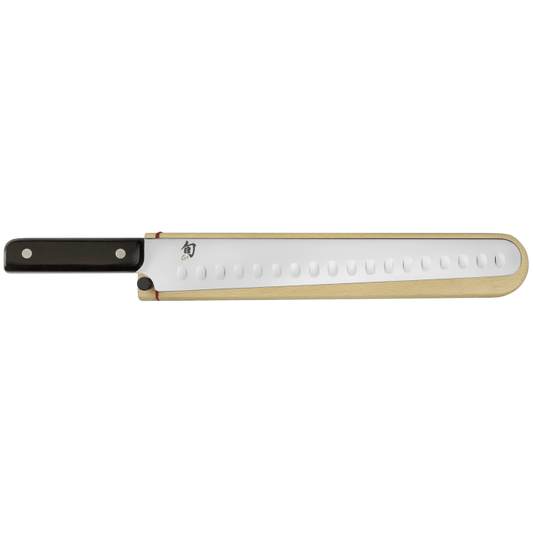 Shun Classic 12" Hollow Ground Brisket Knife with Saya