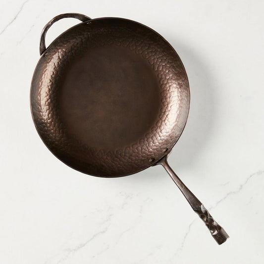 Smithey Deep Farmhouse Carbon Steel Skillet 12" - Made in USA