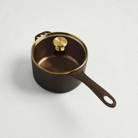 Smithey Ironware Sauce Pan, 1 Quart - Made in America