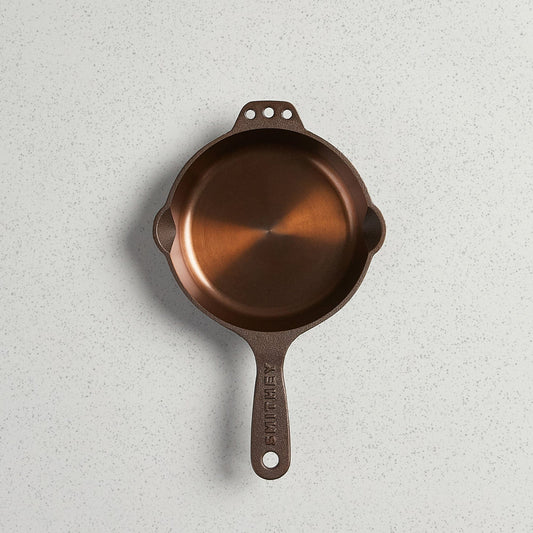 Smithey Ironware Signature Polished Traditional Cast Iron Skillet - 6" - Made in USA