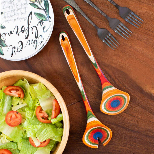 Totally Bamboo Baltique Marrakesh Salad Serving Set