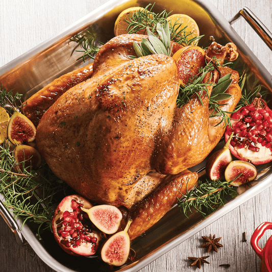 Tramontina Gourmet Prima Stainless Steel Roasting Pan & Basting Rack - 16.75"