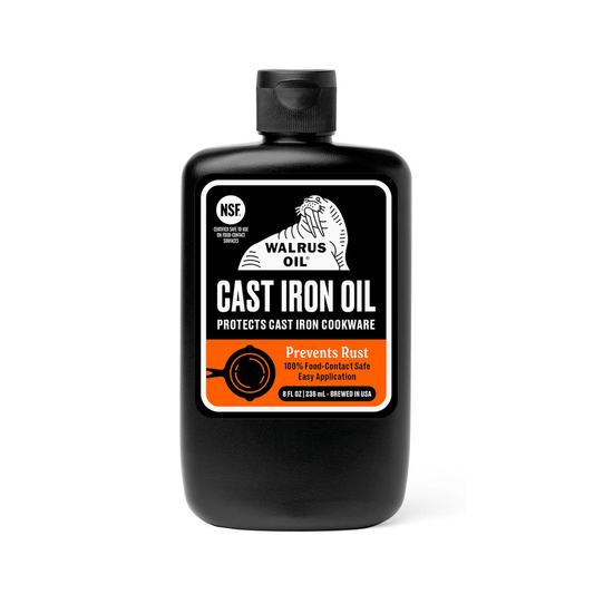 Walrus Oil Cast Iron Oil, 8 oz.