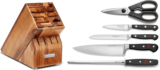 Wusthof Classic 6pc Block Set, Acacia