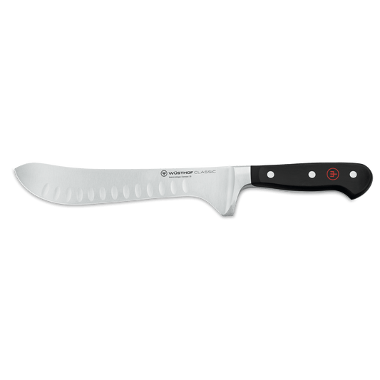 Wusthof Classic Hollow Edge Butcher Knife - 8"