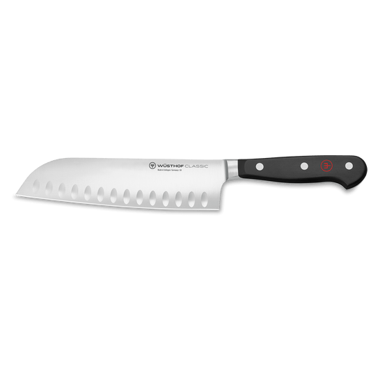 Wusthof Classic Santoku - Hollow Edge - 7"
